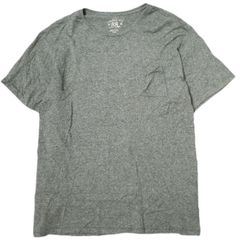 RRL ダブルアールエル コットンジャージーポケットTシャツ 782775235009 XL メランジグレー Double RL 半袖 トップス g21879