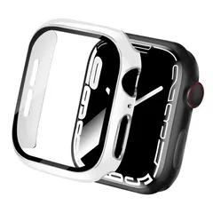 CABOBE 対応 Apple Watch ケース 49mm 45mm 44mm 41mm 40mm アップルウォッチ カバー Series SE2/SE/6/5/4対応 Apple Watch カバー 2色 耐衝撃 光沢ケース PCフレーム アッ