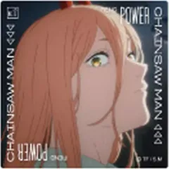 【中古】キャラカード パワー(C) 「チェンソーマン スクエアクリアカード」