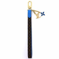 ルイ ヴィトン LOUIS VUITTON バッグチャーム・ドラゴンヌ XL キーホルダー モノグラム・フラワー M02358 ブルーガストン 【中古】S