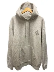 HUF (ハフ) HUF SET TT P/O HOODIE パーカー PF00572 バックプリント ポリエステル混 XL ヘザーグレー メンズ/199