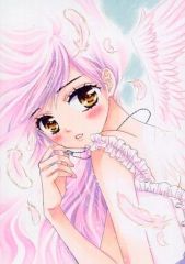 手描きイラスト オリジナル 天使少女 - メルカリ