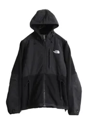 【お得なクーポン配布中!】 ノースフェイス フード付き デナリ ジャケット レディース S / 古着 The North Face アウトドア フリース ブルゾン パーカー 黒 ジャンパー