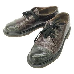 定価10万超 フランス製HESCHUNGコンビウィングチップシューズ UK5.5