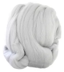 【特価セール】ハマナカ フェルト羊毛 ソリッド 50g col.54 H440-000-54 白・黒・茶色系