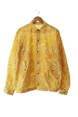トーガ TOGA VIRILIS ビリリース 23SS Cotton Embroidery blouson コットン エンブロイダリー 刺繍 シャツ ブルゾン TV31-FC304 44 黄 イエロー ブランド古着ベクトル 中古●250107のサムネイル