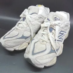 ◇ Θ NEW BALANCE ニューバランス カジュアル系 スニーカーシューズ サイズ24.5cm グレー系 レディース E  【1507280004517】