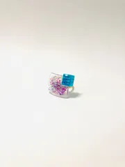 スクエア×スクエア【リング】　ターコイズ