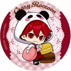 【中古】コースター rion(SD) コースター 「Crazy Raccoon×GiGO コラボカフェ」 コラボメニュー注文特典 第3弾