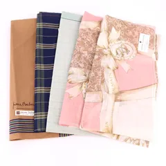 ピエール・バルマン ハンカチ 5点セット 未使用 ブランド まとめて 大量 小物 メンズ レディース PIERRE BALMAIN 【中古】