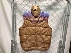 レア美品】 70s SEARS シアーズ ナイロンベスト 中綿 Lダウン