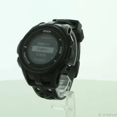 〔中古品〕 GPSランニングウオッチ WristableGPS J-300B ブラック【276】