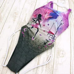 SE2-W22☆XLサイズ☆arenaアリーナ競泳水着 レディース 練習用水着 オープンバック フィットネスジムプール お散歩レディキレイ 美しい ワンピース  ■