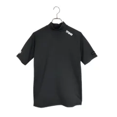 TFW49 半袖モックネックシャツ XL ブラック TFW49 - RELAX HALF MOCK NECK | モックネックシャツ | カーキ