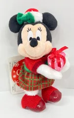 東京ディズニーランド ぬいぐるみバッジ CHRISTMAS FANTASY ミニー(プレゼント)/Gifts of Christmas Joy 2017