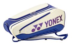 YONEX ラケットバッグ6. BAG2542RY ホワイト/ディープブルー(741)