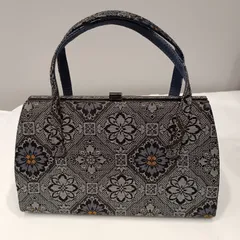 和装小物 バッグ フォーマル 黒系 礼装用 訪問着 留袖 茶道 華道 卒園式 美品