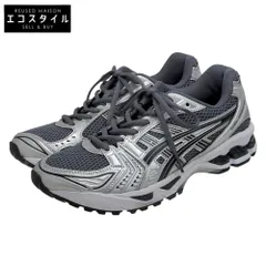 asics アシックス 美品 GEL-KAYANO14　スニーカー シューズ メンズ グレー×シルバー 26.0cm F450724 8(US)
