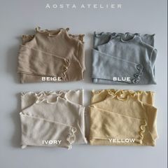 【⭐️閉店SALE⭐️】【Aosta】soft rong T-shirts［Au31］