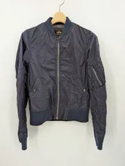 90s ma1 alpha社製　グレー Alpha Industries アルファ/ALPHA フライトジャケット 20004-459