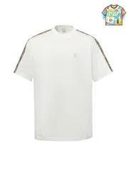 【今日WTO】BURBERRY Check Ribbon T シャツ-AE63