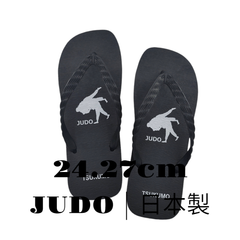 日本製 | JUDO |  ビーチサンダル |  ブラック | 日本製 | 24.27cm