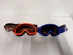 ● ゴーグル Smith Opticsセット 調節可能 ブルー オレンジ スミスオプティクス まとめ スキー スノボ