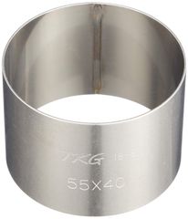 【在庫処分】アルゴンセルクルリング丸型 φ55×H40mm 業務用 18-8ステンレス 日本製 遠藤商事 WSL9906