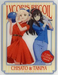 【中古】キャラカード 錦木千束(ボウリング)＆井ノ上たきな(カラオケ) 「リコリス・リコイル×ROUND1 トレーディングアクリルカード」