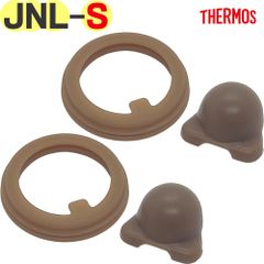 サーモス JNL-S パッキンセット 2個セット ＜JNL-Sの350～750mL専用です。旧型のJNLと1Lタイプには適合しません。＞ 純正交換用部品 THERMOS 真空断熱ケータイマグ水筒用替えゴムパッキン【ネコポス】