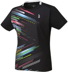 【新品・5営業日で発送】ゴーセン レディースゲームシャツ (T2401) 色 : ブラック サイズ : M 