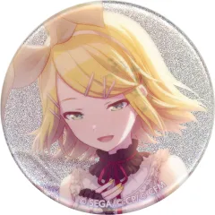 【中古】バッジ・ピンズ 鏡音リン 「プロジェクトセカイ カラフルステージ! feat. 初音ミク グリッター缶バッジ イベントイラストコレクション vol.3 A」