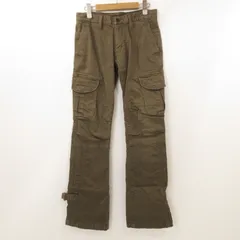00s TETE HOMME] 立体ヒゲ加工 カーゴパンツ 5 ベージュ