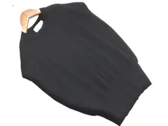 Rope Picnic ロペピクニック クルーネック フレンチスリーブ ニット セーター size38/黒 ■◆ レディース