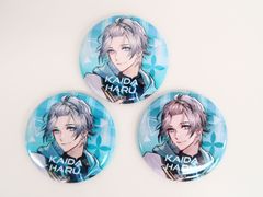 3個セット にじさんじ 甲斐田晴 ランダム缶バッジ VΔLZ2周年記念グッズ