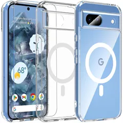 【特価セール】ストラップホール 指紋防止 軽量 Google Google 薄型 レンズ保護 耐衝撃 Pixel Pixel 全面保護 カバー 8a 8a 8a 8a ケース ケース ピクセル グーグル 6.1インチ マグセーフ対応 マグネット搭載 黄ばみなしのサムネイル
