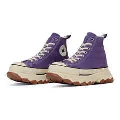 週末お値下げ‼️converse⭐︎ALL STAR 24センチ厚底　新品 CONVERSE コンバース レディース スニーカー ジップ 黒 厚底 ALL