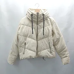 ◇ ⊇ ZARA ザラ シンプル フード付き 長袖 ジャケット サイズXS アイボリー レディース E  【1503060027844】