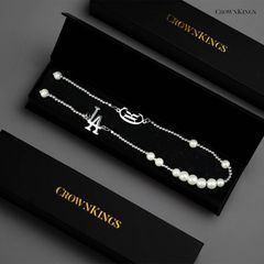 CROWN KINGS LA CHAIN【SILVER】 (クラウンキングズ 通販 アパレル チェーン ネックレス チャーム LA)