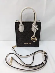⭐美品❗マイケルコース ミニ クロスボディ バッグ 2ウェイ MK柄 ブラウン⭐