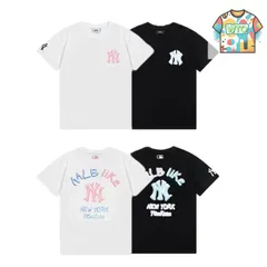 【今日WTO】MLB Foam Print カップル Tee-UR89