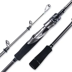 Size:1.8M Goture（ゴチュール）コンパクトロッド 投げ竿 釣り竿 初心者 仕舞:43cm 伸縮 超軽量 携帯型 振出竿 ちょい投げ NINJAシリーズ (1.8m, グレー)