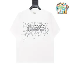 【今日WTO】Maison Margiela MM6 マイソンマルジェラ 発泡デジタルプリント半袖-SM14