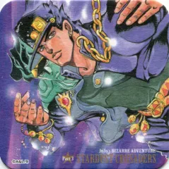 【中古】コースター(キャラクター) 空条承太郎＆スタープラチナ 「荒木飛呂彦原画展 JOJO 冒険の波紋 ジョジョの奇妙な冒険 アートコースター」