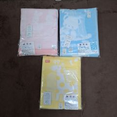 新品未開封　未使用　子供　保育園　冬用の毛布三点　まとめ売り