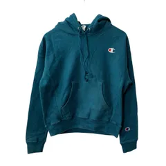 Champion ロゴスウェット パーカー XS グリーン チャンピオン フーディー プルオーバー トップス 古着卸 アメリカ仕入 a709-5068