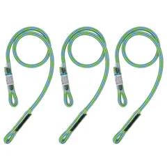 【在庫処分】8mm ダブルブレード プルージックコード CLIMBING アイツーアイプルージックループ 耐熱性 フリクションヒッチコード GM ケブラーとポリエステル繊維 76cm 3本入り