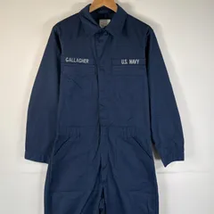 US NAVY 米軍実物 USN 海軍 ツナギ オールインワン ジャンプスーツ US NAVY 米軍実物 USN 海軍 ツナギ オールインワン ジャンプ
