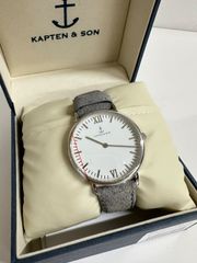 【新品未使用】 KAPTEN&SON 4251145212582 キャプテンアンドサン メンズ レディース ユニセックス 腕時計 GRAY/SILVER O/S