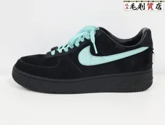NIKE × TIFFANY&CO AIR FORCE 1 LOW 1837 BLACK DZ1382‐001 27.5ｃｍ ティファニー ナイキ エアフォース1 【中古】 ローカットスニーカーのサムネイル